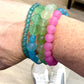Pastel Frost Stack & Stretch Bracelets Set