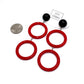 Cherry Donuts Luxe Retro Earrings