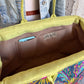 Flora Pioneer Doctor Bag, Atenti USA Handmade, Embroidered Mary Poppins Snap Frame