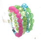 Pastel Frost Stack & Stretch Bracelets Set