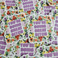 Bespattered Facade "You're Doing Great B*tch" Floral Sticker