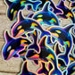 Bespattered Facade Orca Holographic Sticker