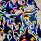 Bespattered Facade Orca Holographic Sticker