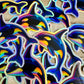Bespattered Facade Orca Holographic Sticker