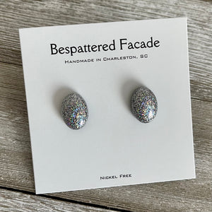 Iridescent Rainbow Studs