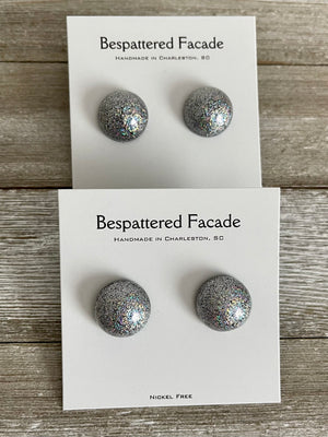 Iridescent Rainbow Studs