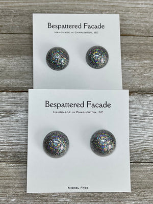 Iridescent Rainbow Studs