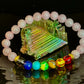 Chakra and Rose Quartz Bracelet - Promote love, healing, and emotional clarity