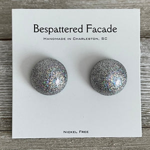 Iridescent Rainbow Studs