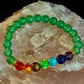 Chakra & Green Aventurine Healing Bracelet