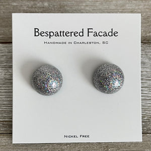 Iridescent Rainbow Studs