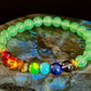 Chakra & Green Aventurine Healing Bracelet