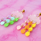Pastel Rainbow Cloud Pride Earrings