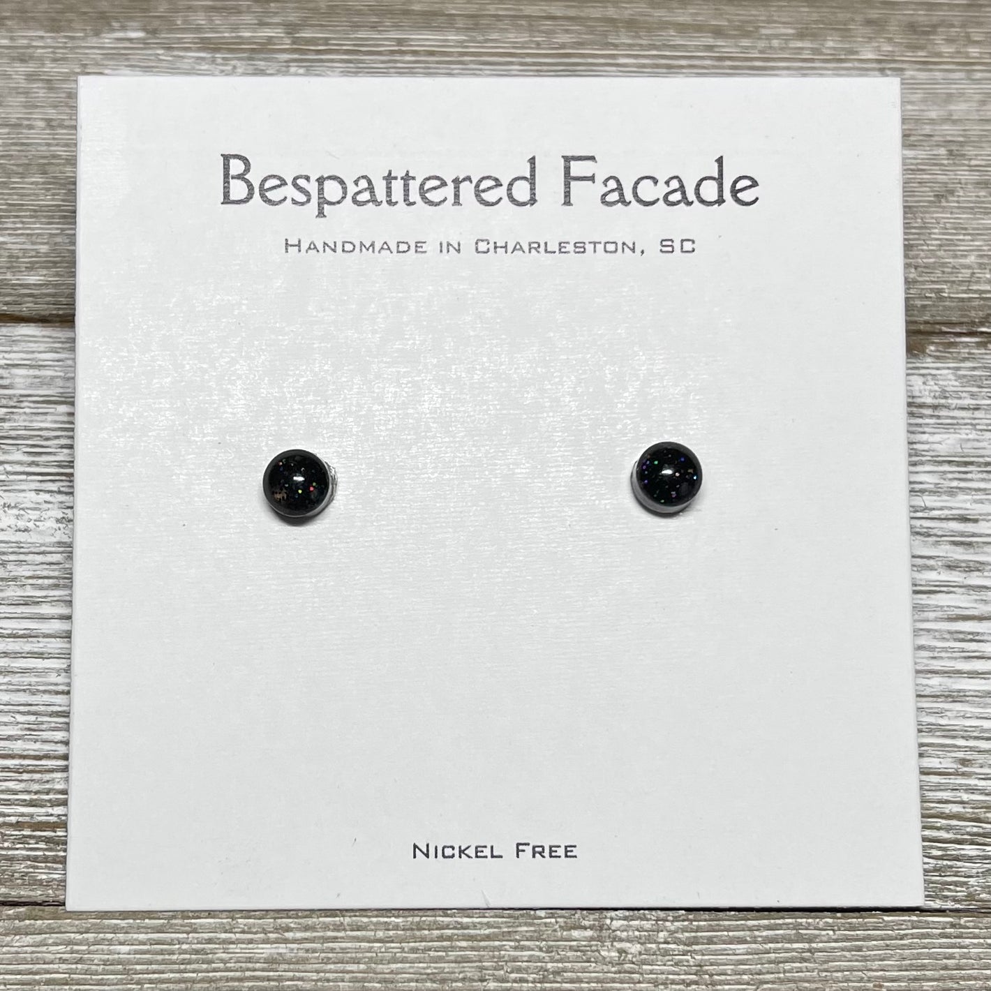 Tiny Rainbow Darkness Studs