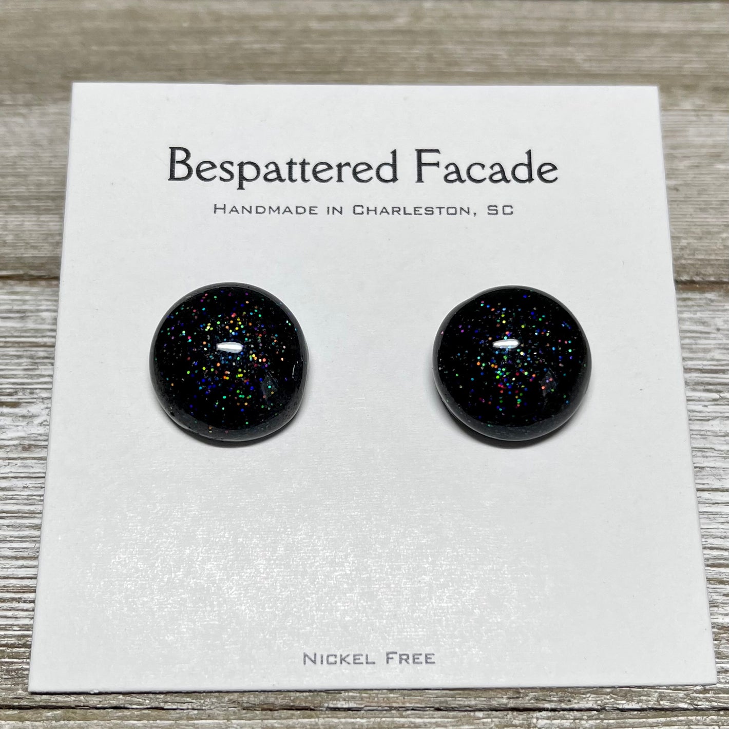 Rainbow Darkness Studs
