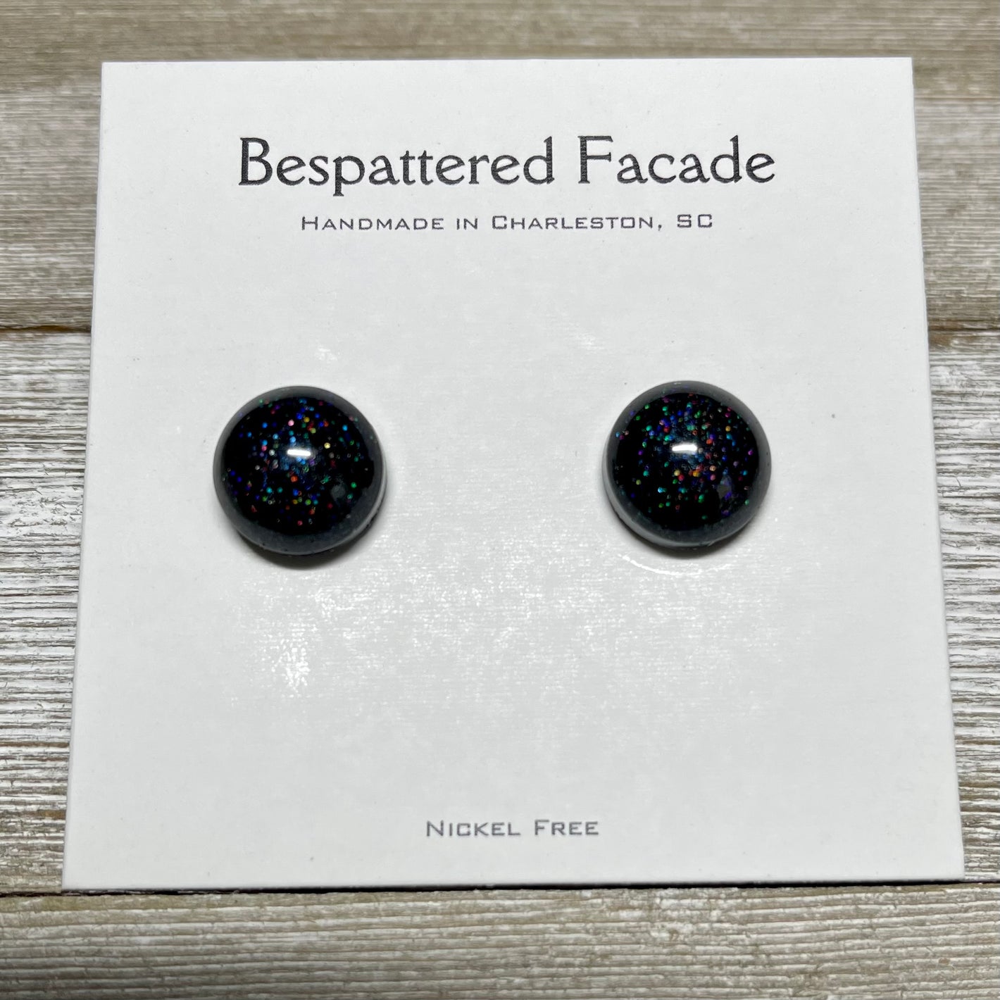 Rainbow Darkness Studs