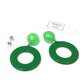 Peridot Candy Donut Drop Earrings *