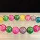 Natural Multicolor Tourmaline Bracelet – 8mm or 10mm Beads for Energy, Protection & Joy