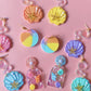 Pastel Beach Ball Earrings