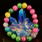 Natural Multicolor Tourmaline Bracelet – 8mm or 10mm Beads for Energy, Protection & Joy