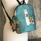 Mamallama Backpack with Colorful Tassel, Atenti USA Made