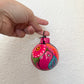 Mexican Ornaments, Hand Painted, Christmas colorful