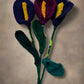 Handmade Fair Trade Wool Calla Lily – Eco-Friendly, Crocheted, Unique Floral Decoration
