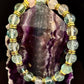 Find Your Calm with Our Inner Peace Rainbow Fluorite & Rose Quartz Bracelet