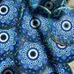 Bespattered Facade Evil Eye Mandala Glitter Sticker