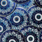 Bespattered Facade Evil Eye Mandala Glitter Sticker