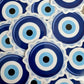 Bespattered Facade Clear Evil Eye Mandala Sticker