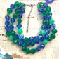 Sparkling Waters Faceted Lucite Morgan Necklace