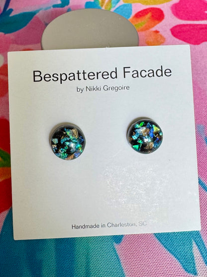Holographic Stud Earrings