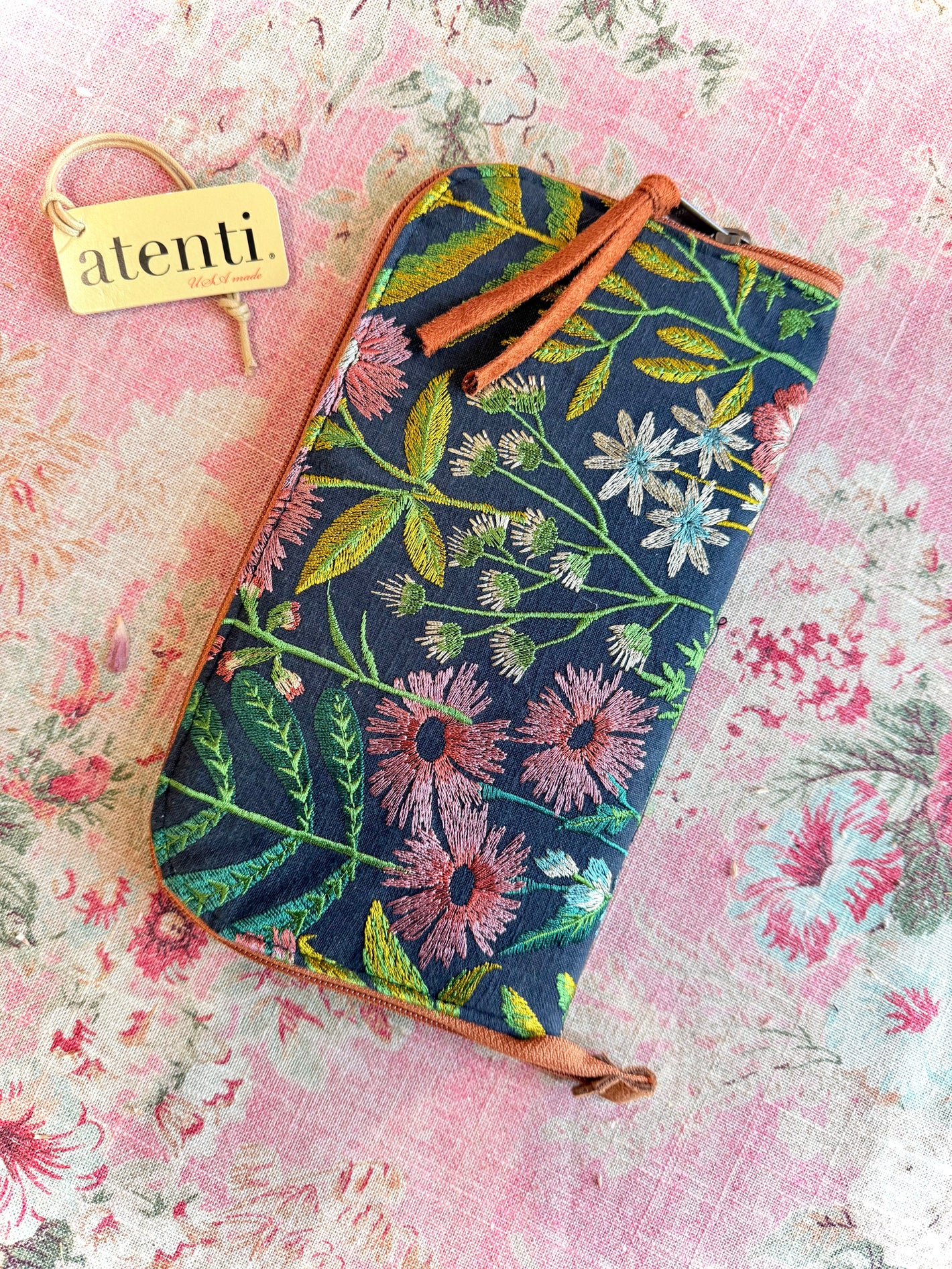 Meadow Needles and Tools Case- Atenti USA Made Needle Case for Knitting & Crochet