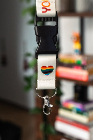 You Are Safe With Me Lanyard