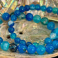 Ocean Energy Blue Agate Bracelet – 8mm or 10mm Natural Stone Beads