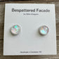 Iridescent Pastels Stud Earrings