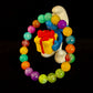 Rainbow Multi Jade Stretch Bracelet for Kids – 16cm | Colorful Energy & Gentle Protection