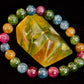 Natural Multicolor Tourmaline Bracelet – 8mm or 10mm Beads for Energy, Protection & Joy