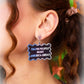 "Trans People Make America Great" Dangle Earrings