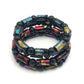 Nesting Doll Stack & Stretch Bracelets Set