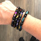 Nesting Doll Stack & Stretch Bracelets Set
