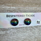 Rainbow Magic Drop Stud Dichroic Glass Earrings (55)