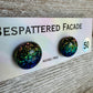Rainbow Magic Drop Stud Dichroic Glass Earrings (50)