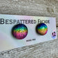 Rainbow Magic Drop Stud Dichroic Glass Earrings (12)