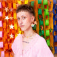 Moth Rainbow Pride Statement Dangle Earrings