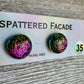Rainbow Magic Drop Stud Dichroic Glass Earrings (35)