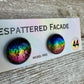 Rainbow Magic Drop Stud Dichroic Glass Earrings (44)