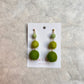 Minimalist Ombré Felt Ball Earrings
