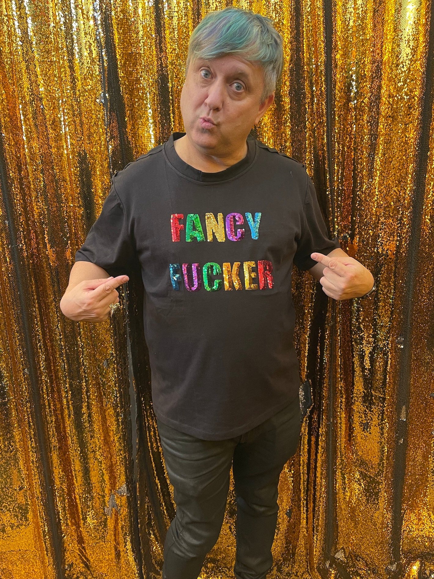 Any Old Iron Men's Fancy Fucker T-Shirt